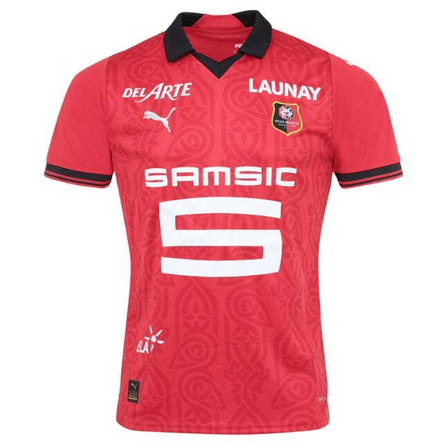 Stade Rennais Home Kit Soccer Jersey 2023/24